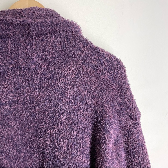 Barefoot Dreams CozyChic Robe Purple size S/M (1) - Picture 7 of 15